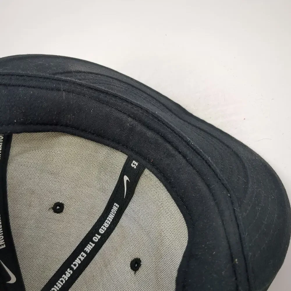 Nike Baseball Cap Black One Size Michigan State Spartans Tonal Dri-FIT Hat